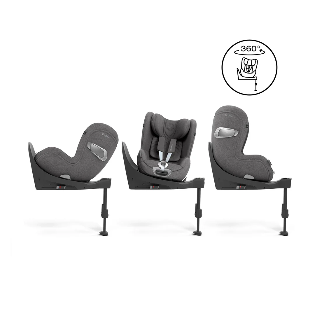 CYBEX Sirona T i-Size Plus Car Seat - Mirage Grey - Image 10