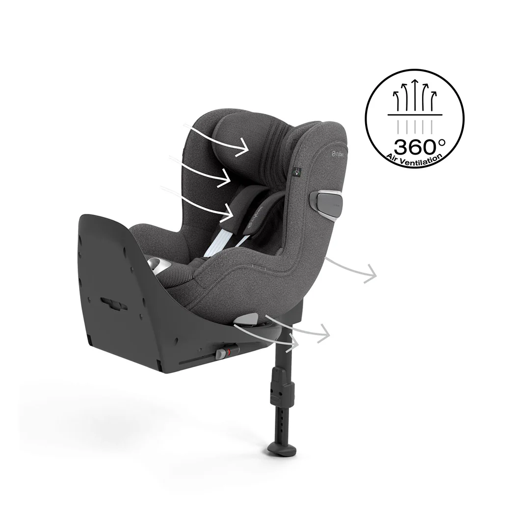 CYBEX Sirona T i-Size Plus Car Seat - Mirage Grey - Image 11
