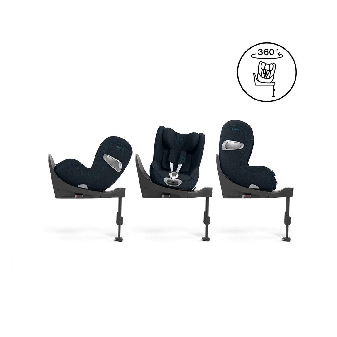 CYBEX Sirona T i-Size Plus Car Seat - Nautical Blue - Image 10