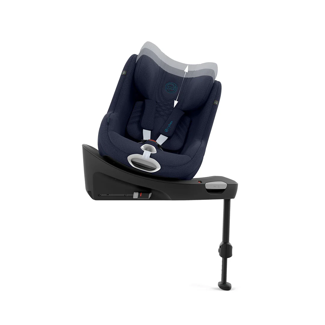CYBEX Sirona Ti i-Size Plus Car Seat - Nautical Blue - Image 13