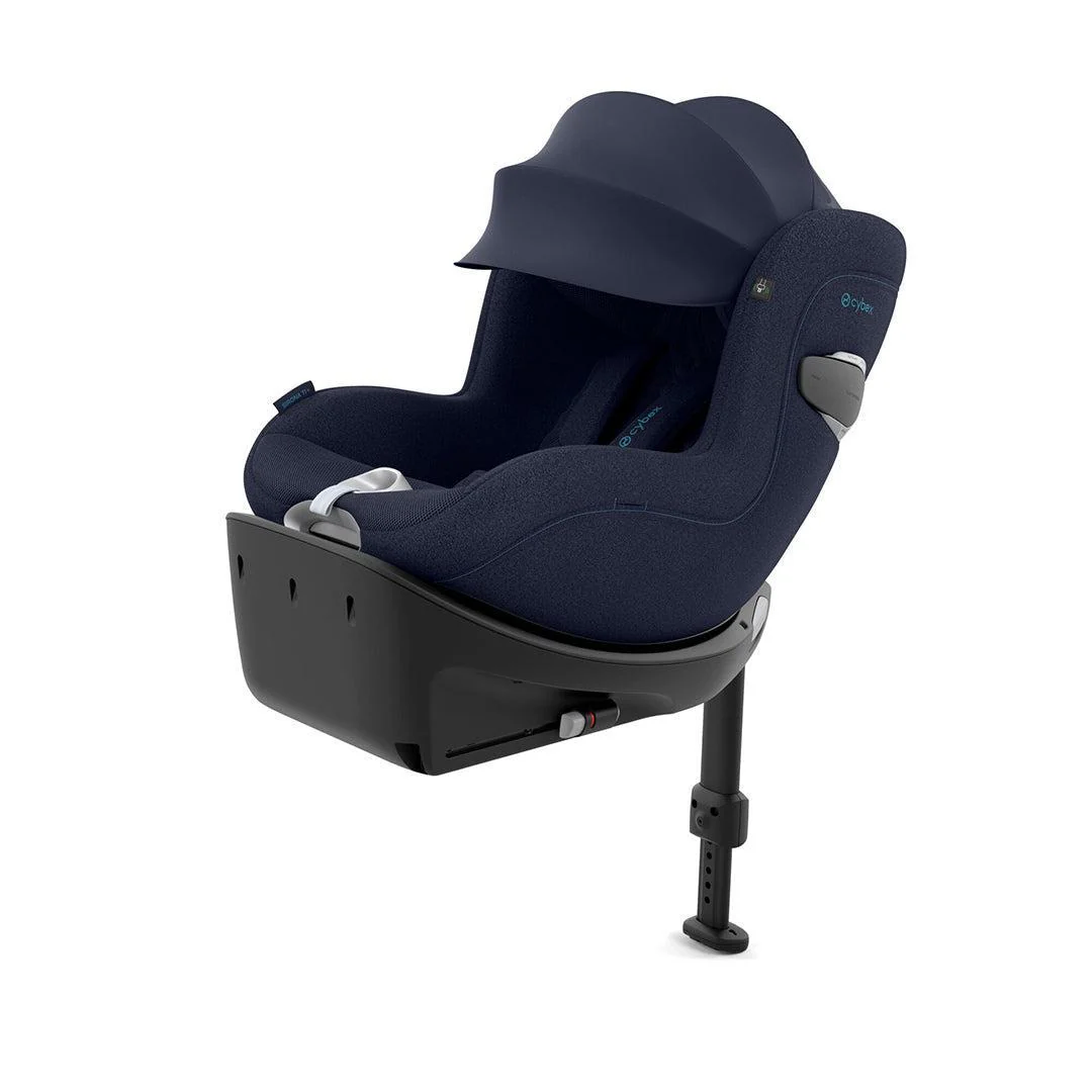 CYBEX Sirona Ti i-Size Plus Car Seat - Nautical Blue - Image 4