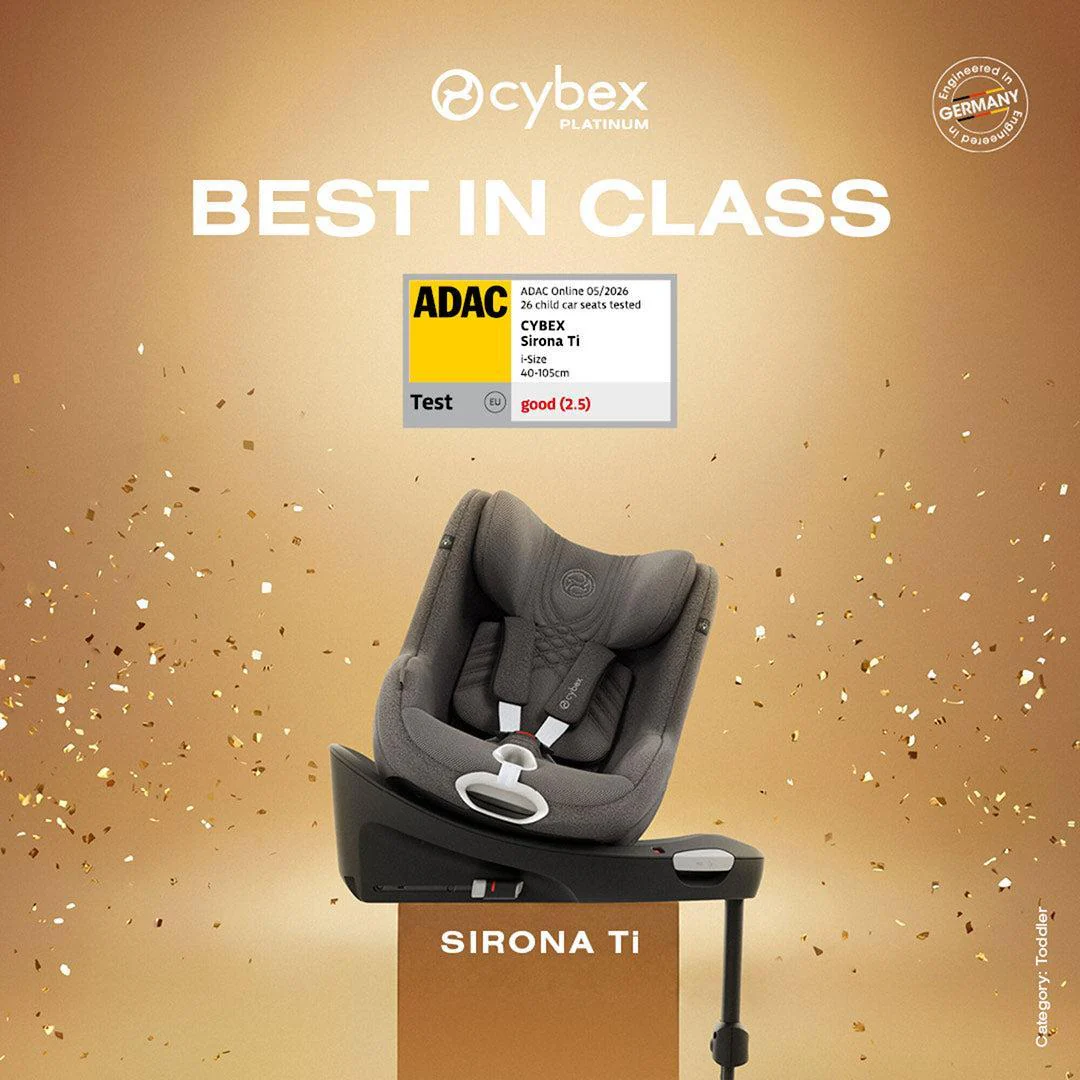 CYBEX Sirona Ti i-Size Plus Car Seat - Sepia Black - Image 3