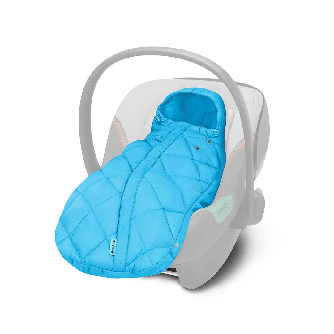 CYBEX Snøgga Mini Footmuff - Beach Blue - Image 4