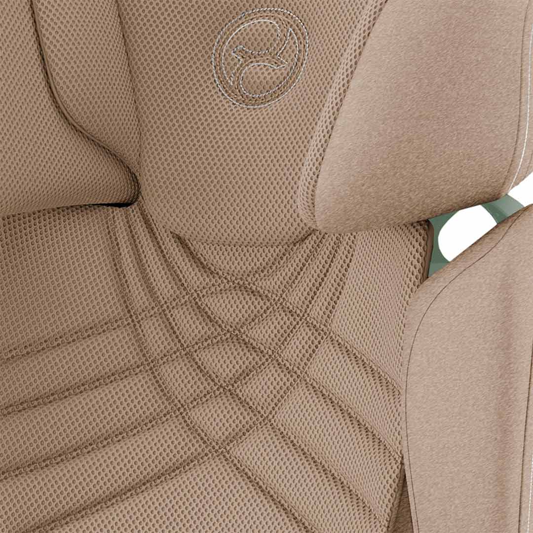 CYBEX Solution T i-Fix Plus Car Seat - Cozy Beige - Image 8