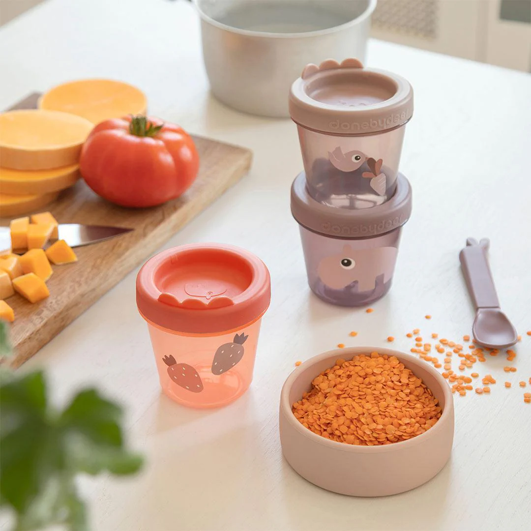 Done by Deer Baby Food Container - 3 Pack - Powder - Pack Ozzo - Image 2