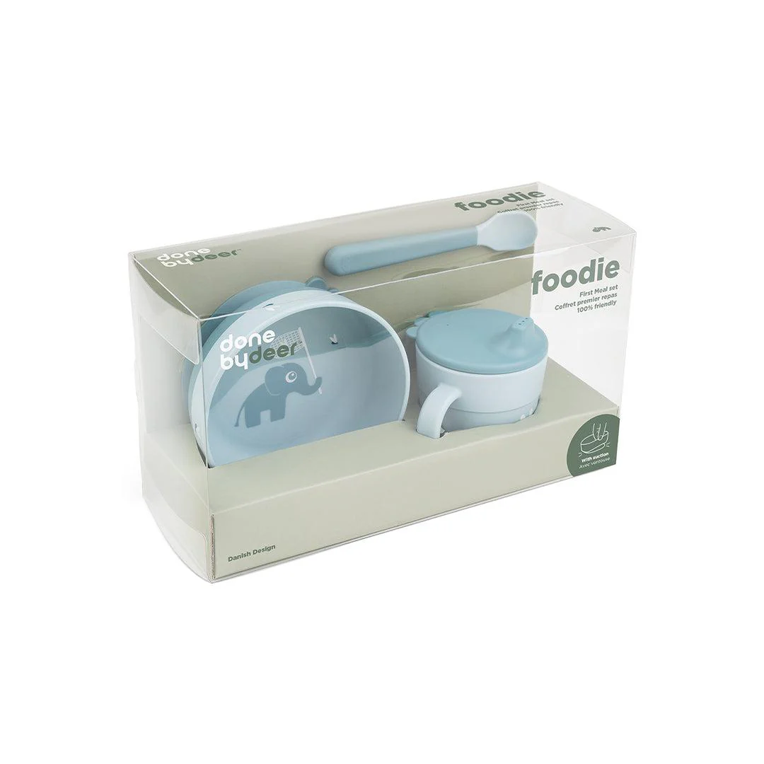 Done by Deer Foodie First Meal Set - Blue - Elphee - Image 10