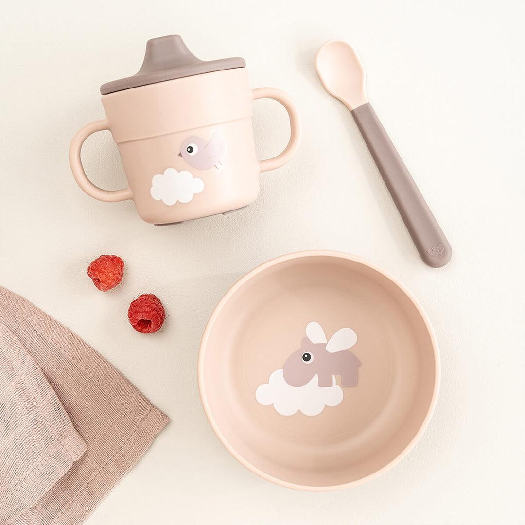 Done by Deer Foodie First Meal Set - Powder - Happy Clouds - Image 5