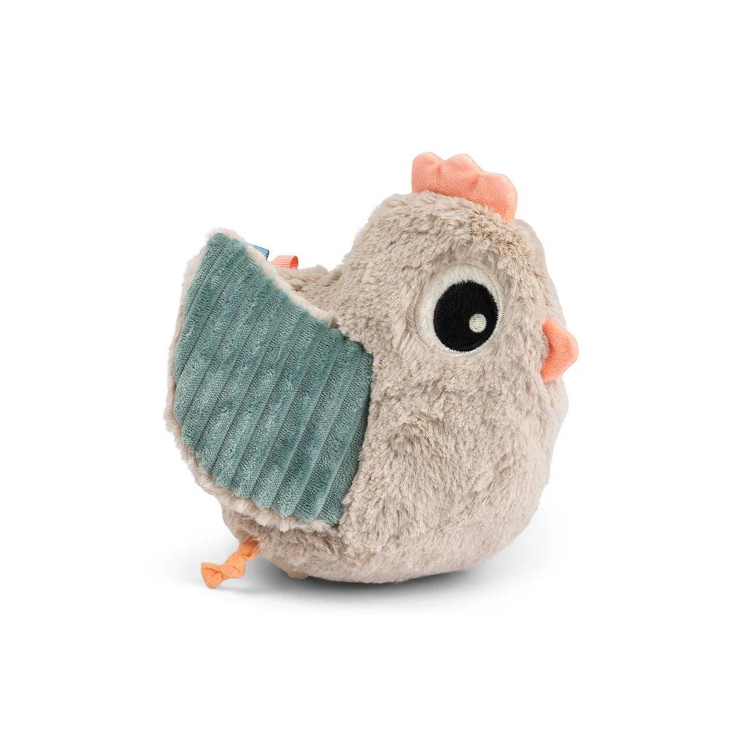 Done by Deer Hide and Seek Activity Toy Clucky - Beige - Image 8