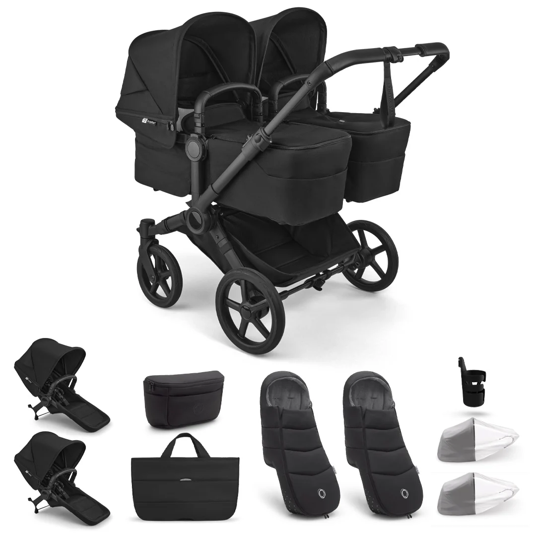 Bugaboo Donkey 6 Twin Essential Stroller Bundle
