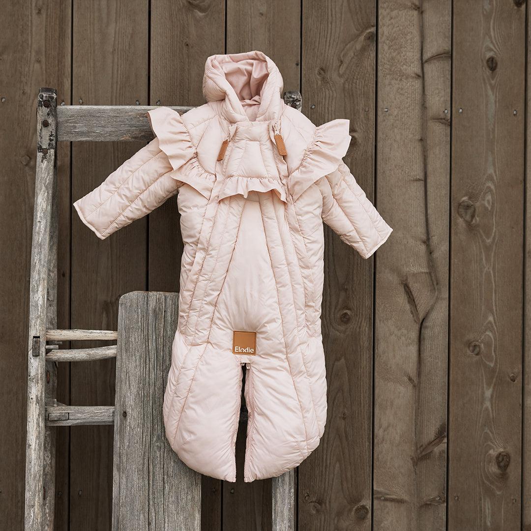 Elodie Details Baby Overall - Powder Pink - Image 2