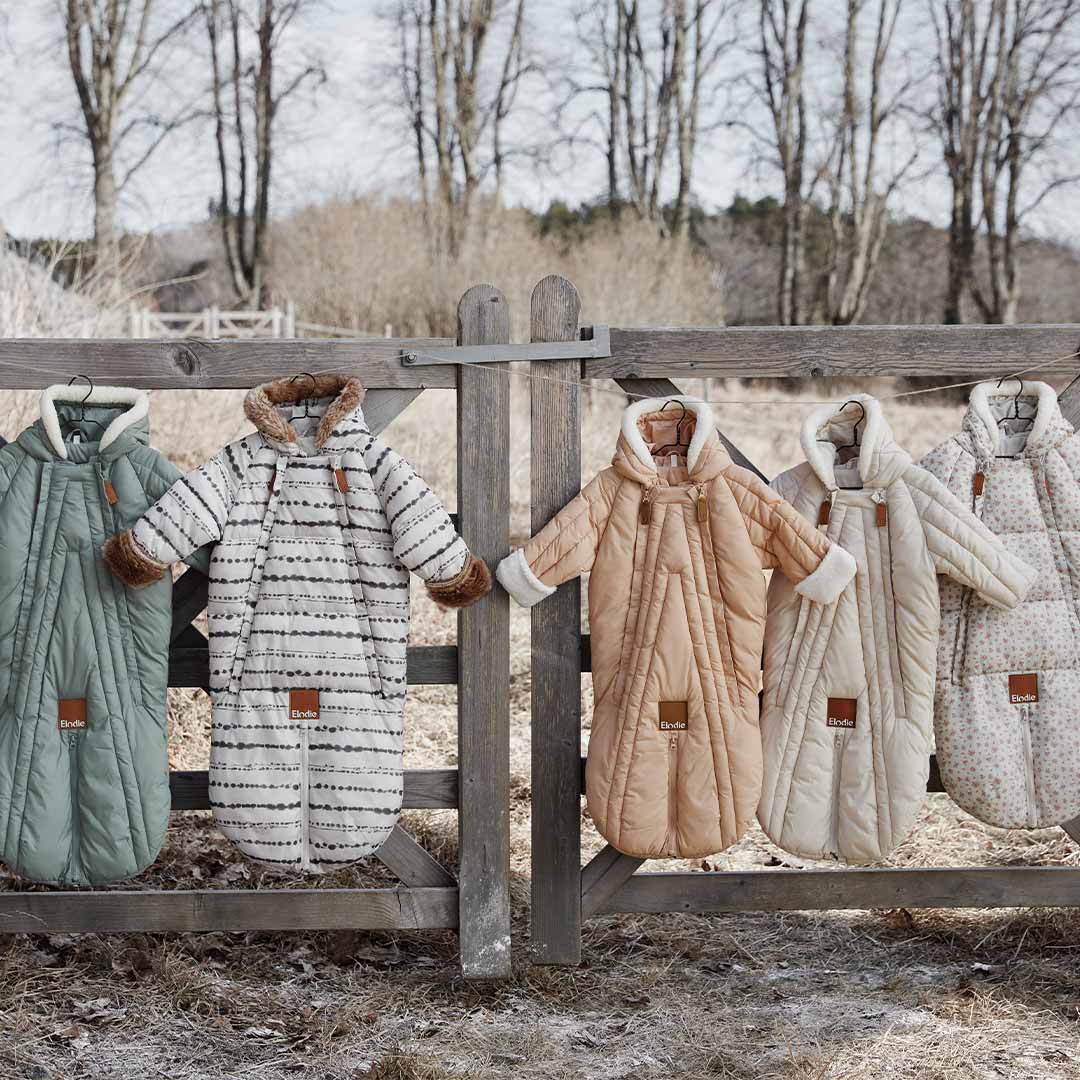 Elodie Details Baby Overall Pramsuit - Tidemark Drops - Image 2
