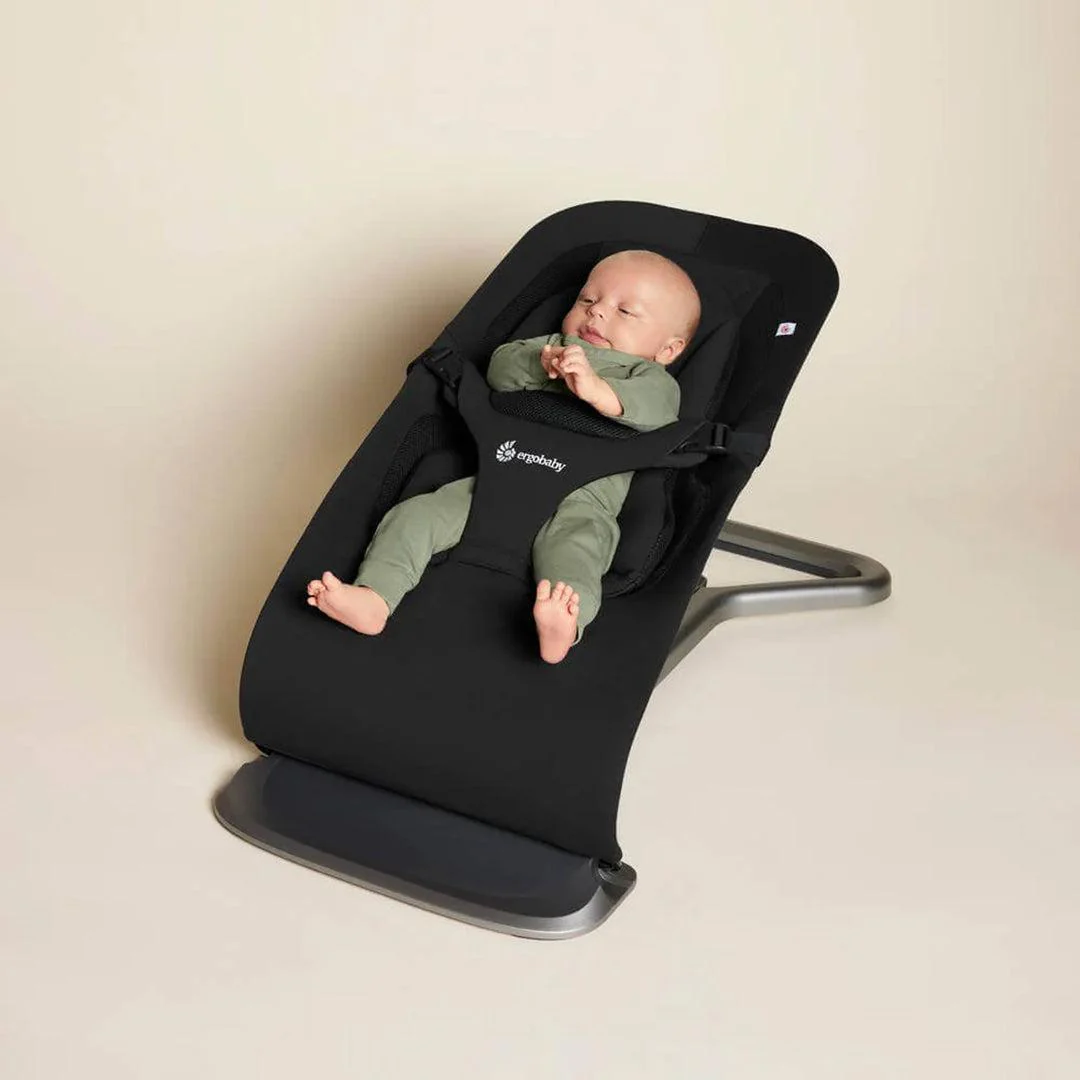Ergobaby Evolve Baby Bouncer - Onyx Black - Image 2