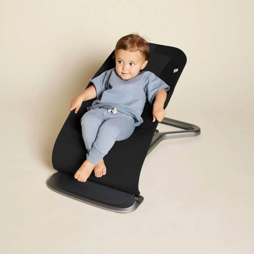 Ergobaby Evolve Baby Bouncer - Onyx Black - Image 9