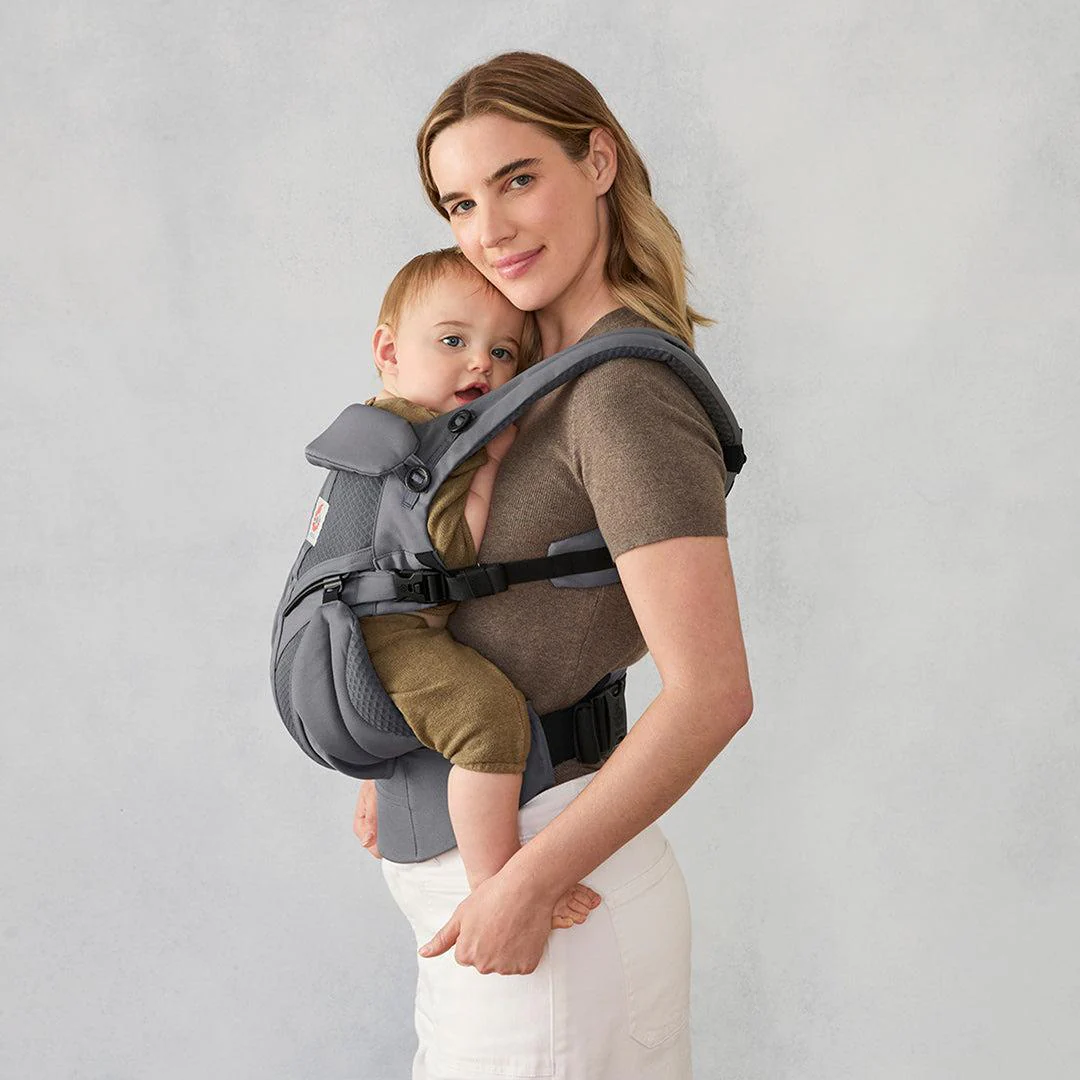Ergobaby Omni Classic Mesh Baby Carrier - Charcoal Grey - Image 9