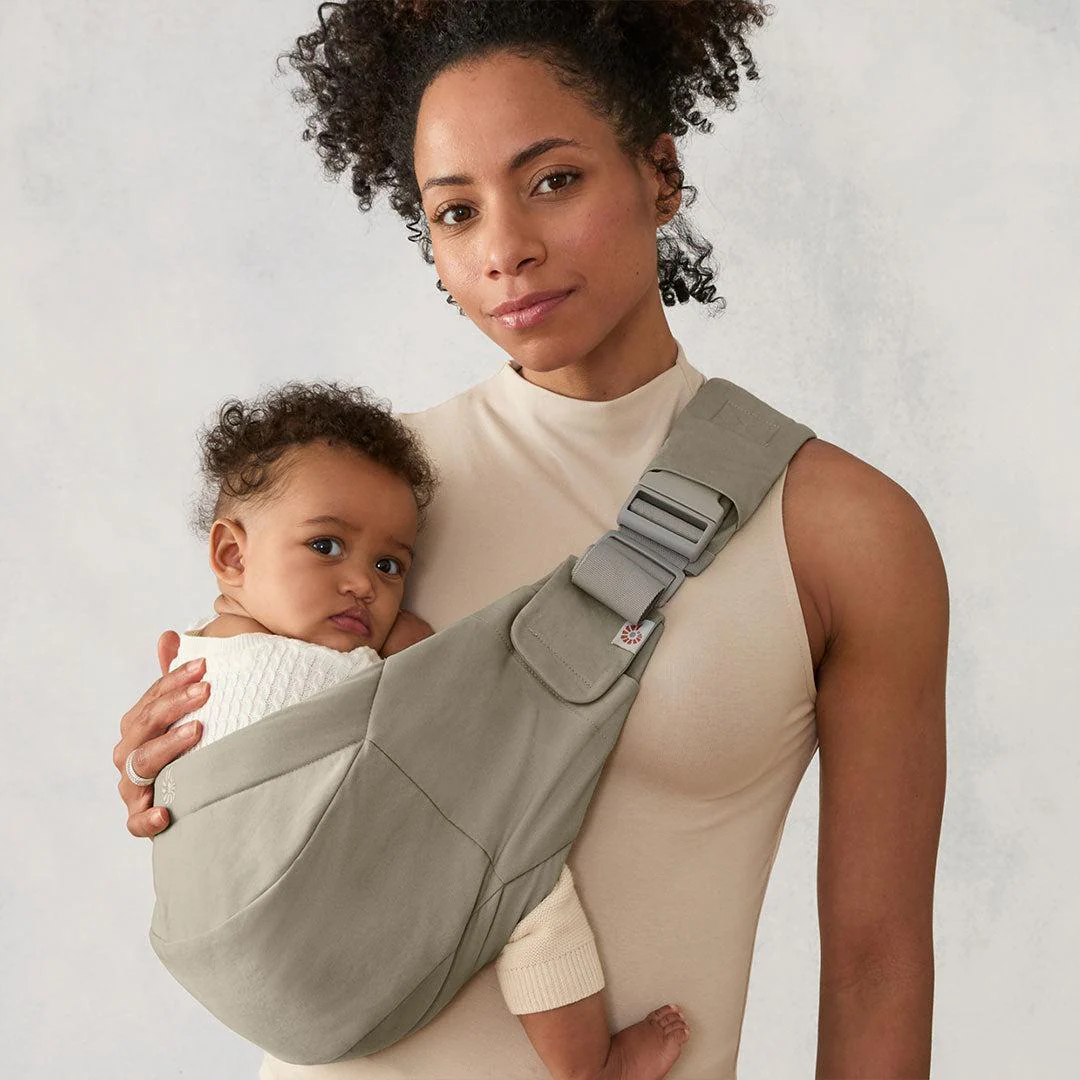 Ergobaby Upsie Sling Carrier - Soft Olive - Image 9