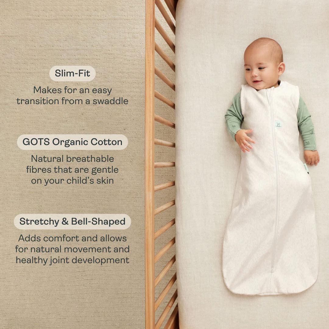 ergoPouch Organic All Year Jersey Sleeping Bag - 1 Tog - Dragonfly - Image 2