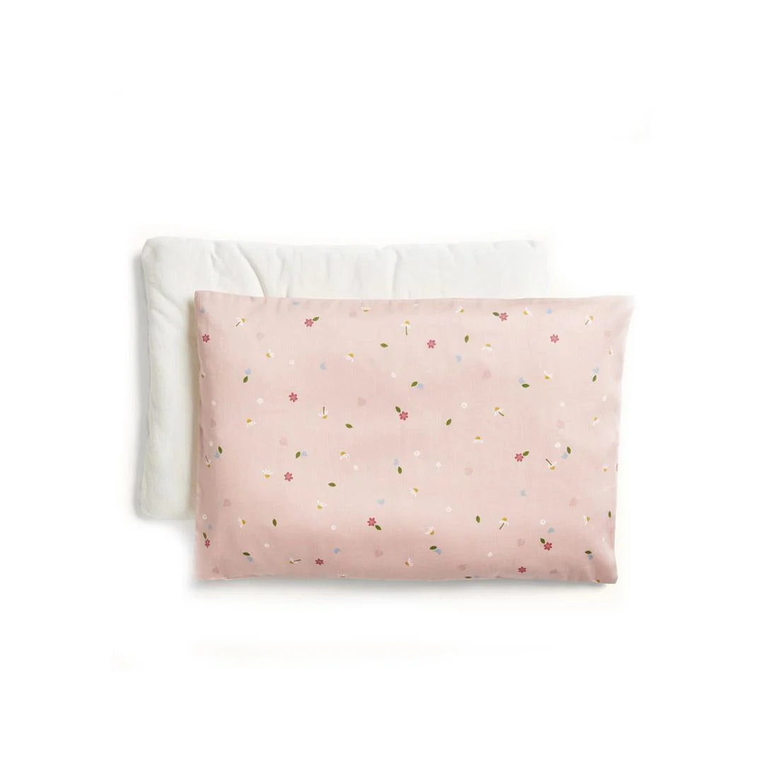 ergoPouch - Organic Toddler Pillow & Case - 0.3 TOG - Daisy