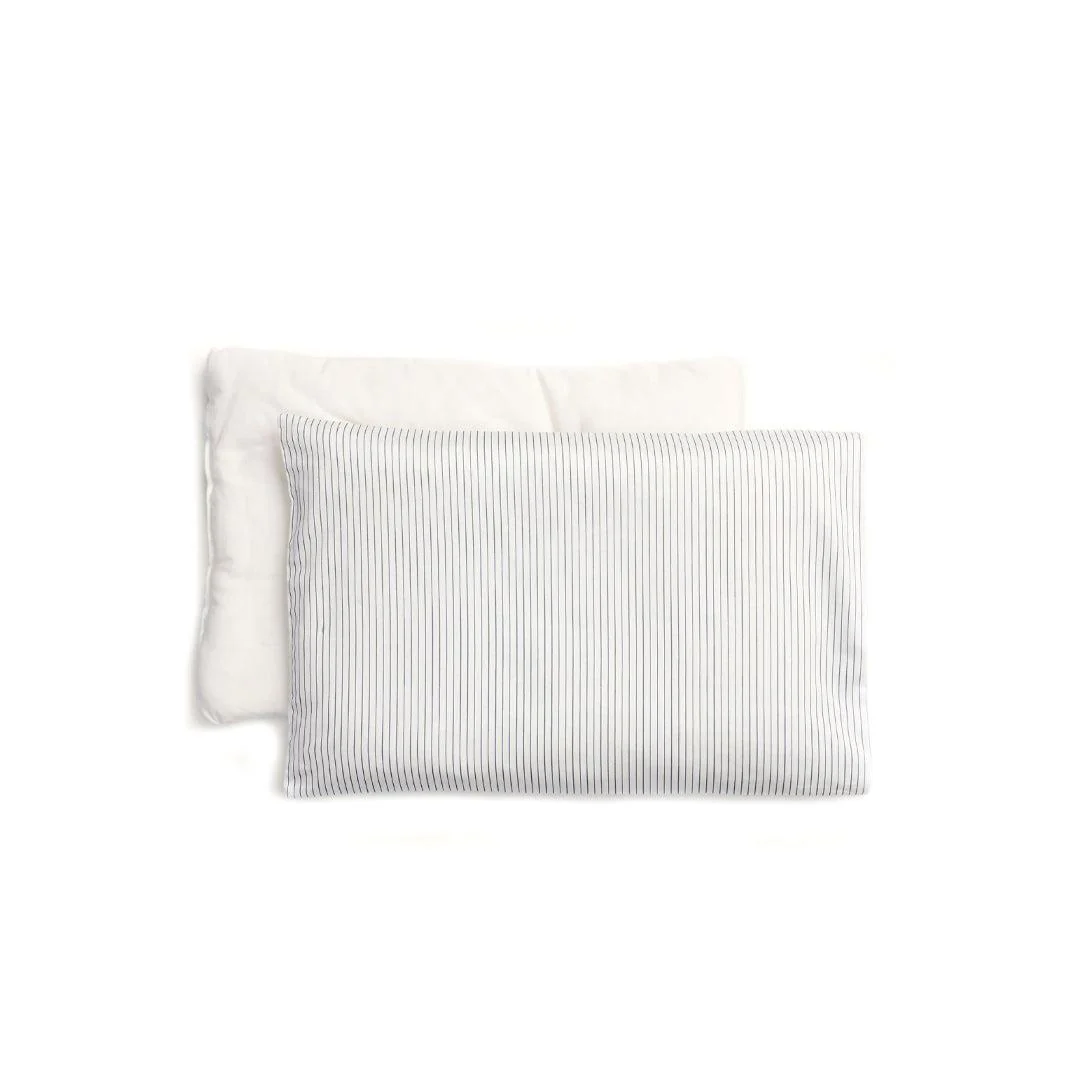 ergoPouch - Organic Toddler Pillow & Case - 0.3 TOG - Midnight Stripe