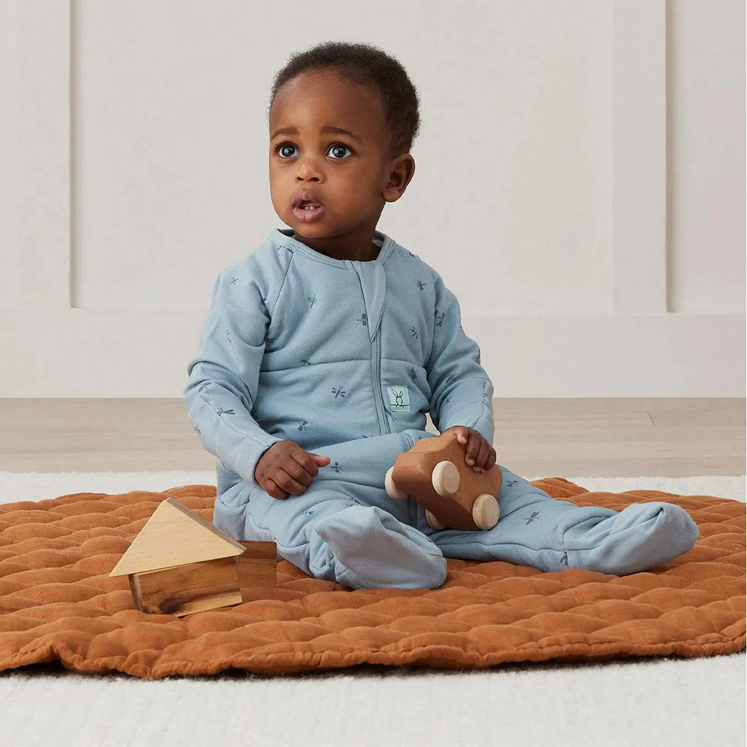 ergoPouch - Organic Winter Long Sleeved Sleep Onesie - 3.5 TOG - Dragonflies - Image 4
