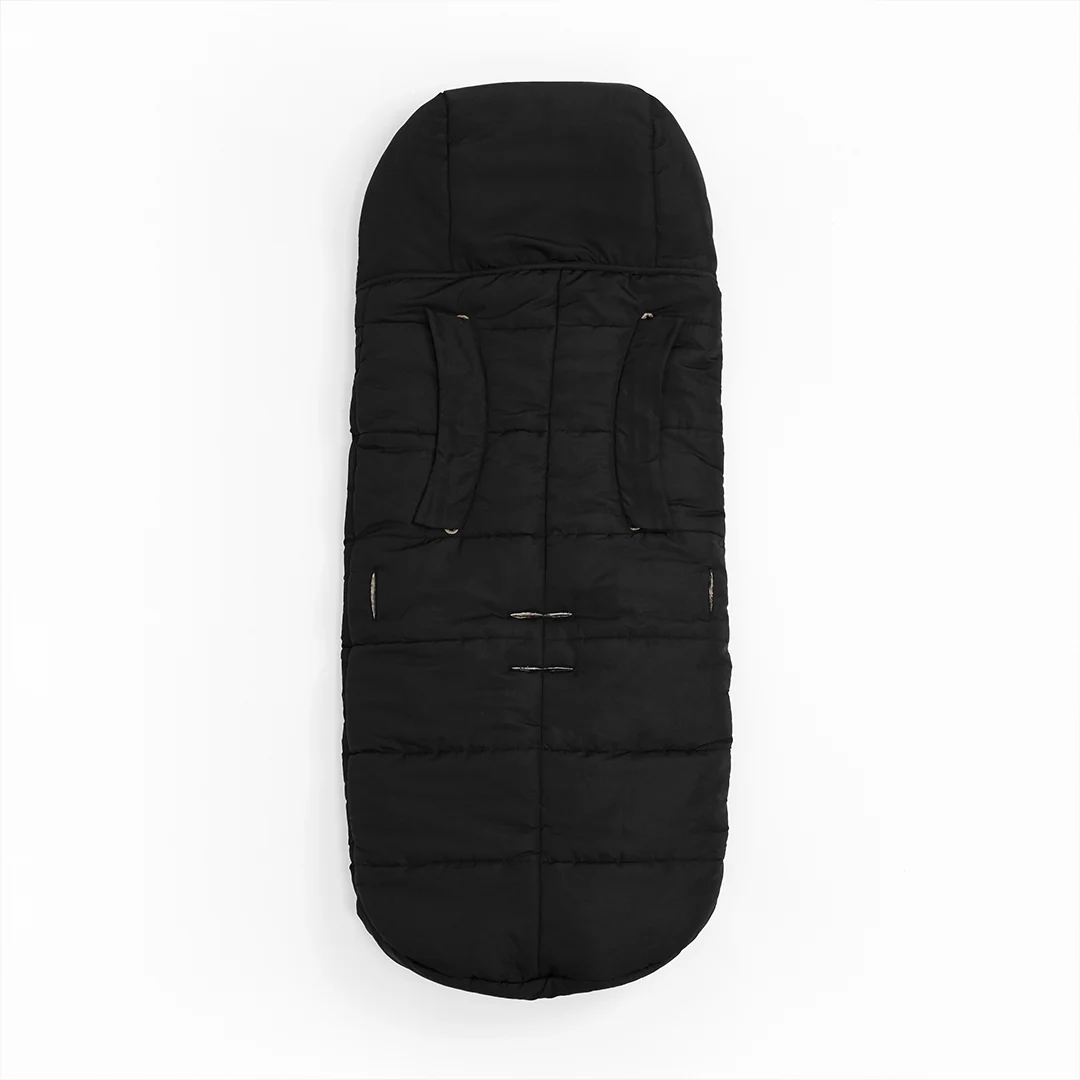 Finnson Alma Eco Universal Pram Footmuff - Black - Image 3