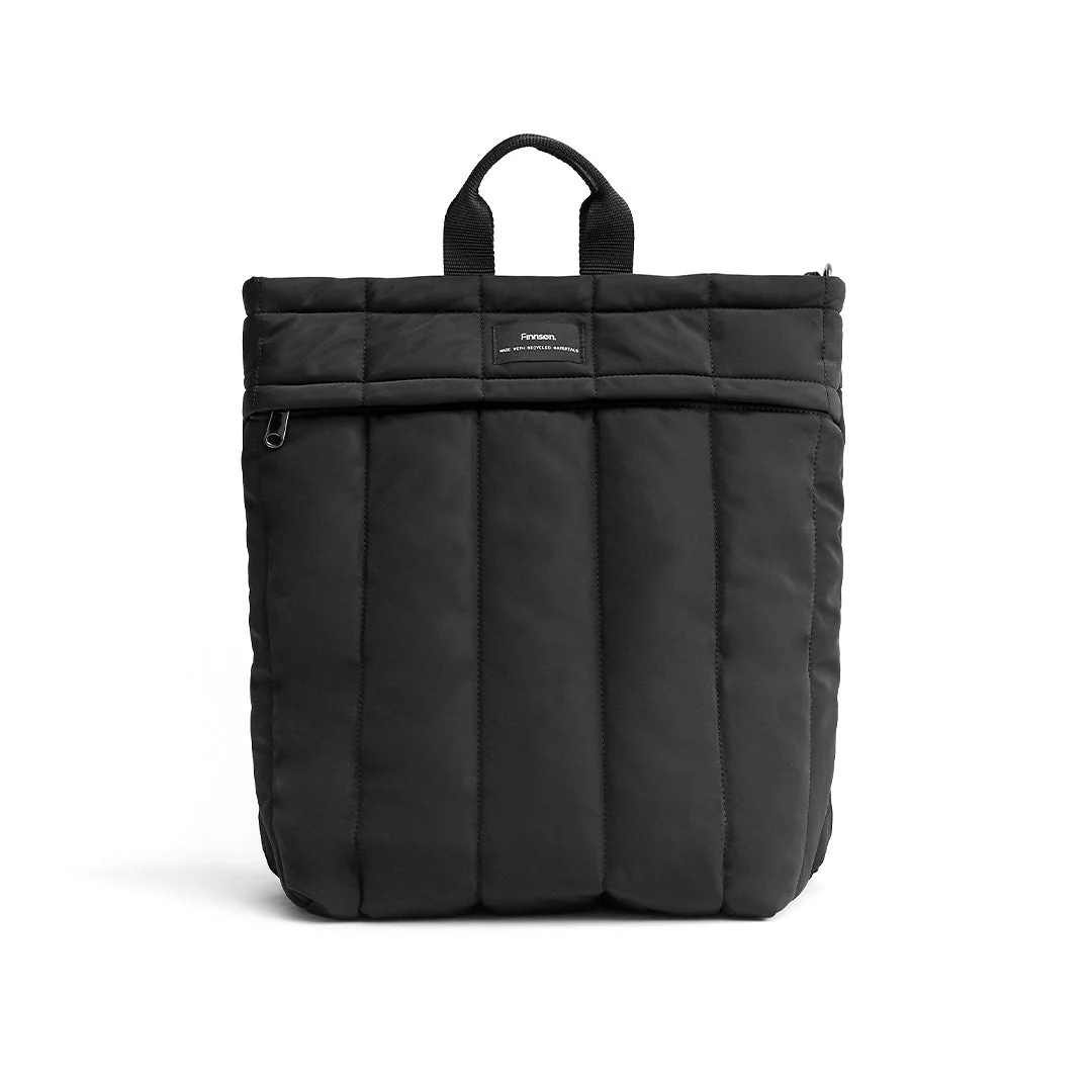 Finnson RAE Eco Changing Backpack with Changing Mat - Black - Image 8