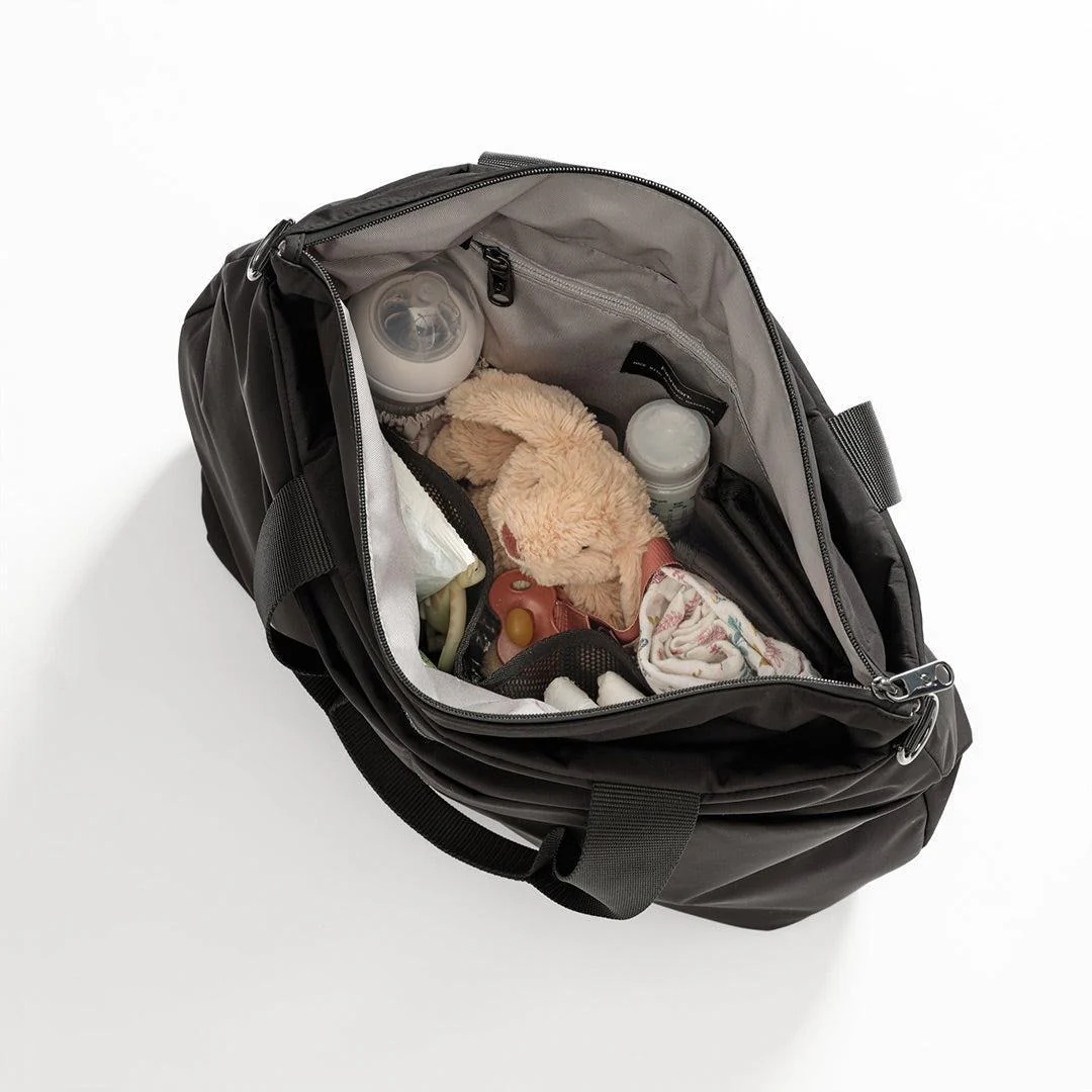 Finnson Sigrid Eco Changing Tote Bag  - Black - Image 4
