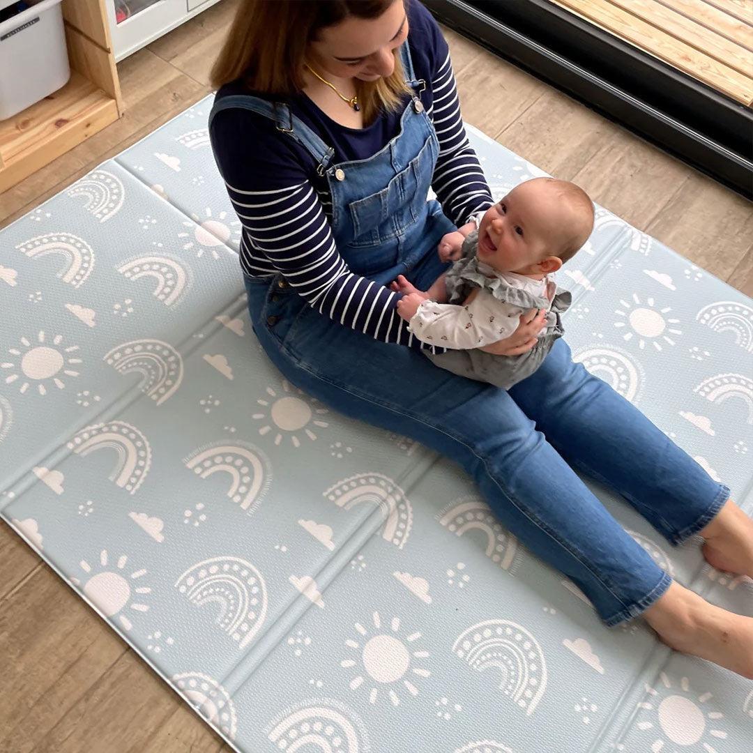 FOLDiMATS Playmat 130x190cm - Rainbow Confetti - Image 5