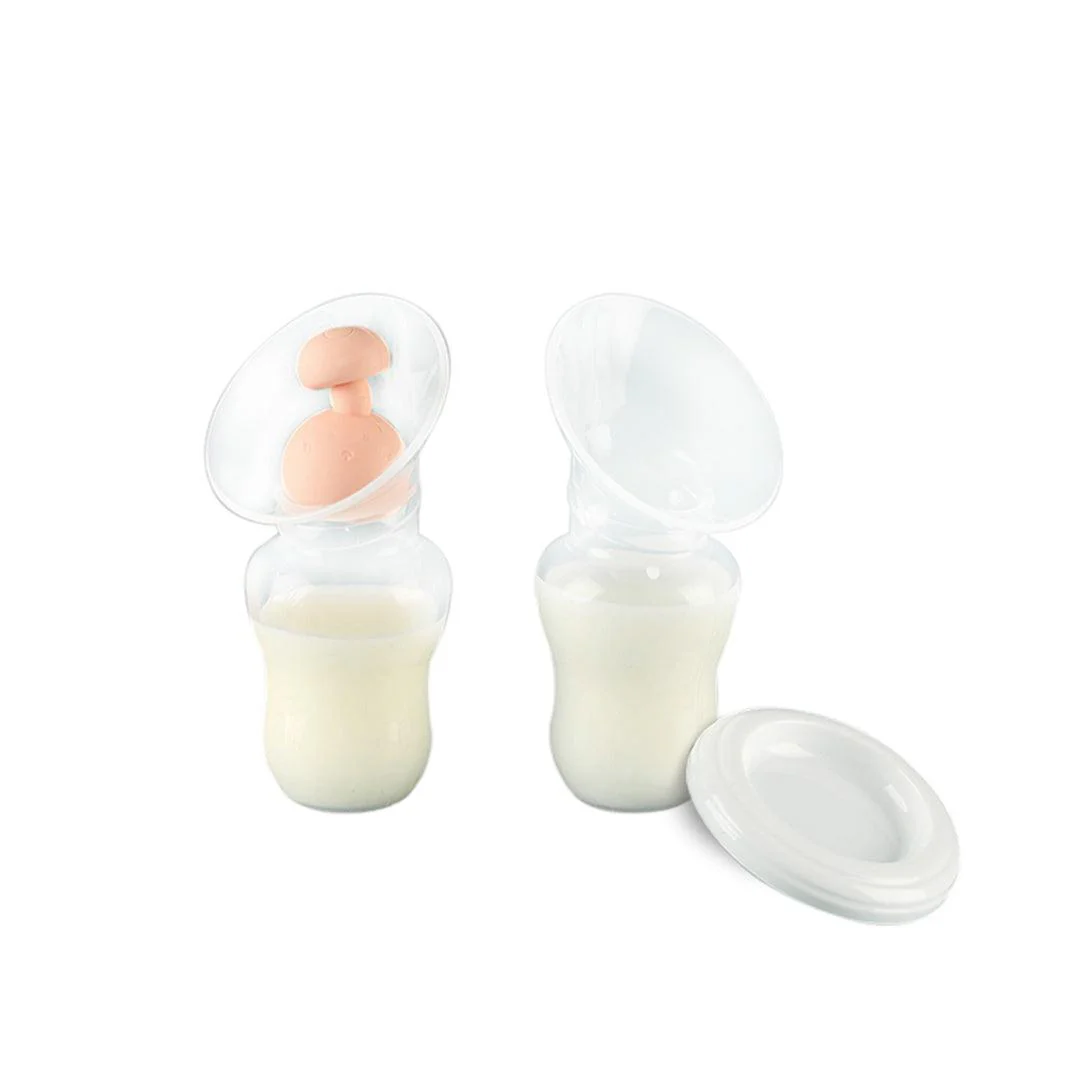 Fraupow Manual Breast Pump + Milk Collector