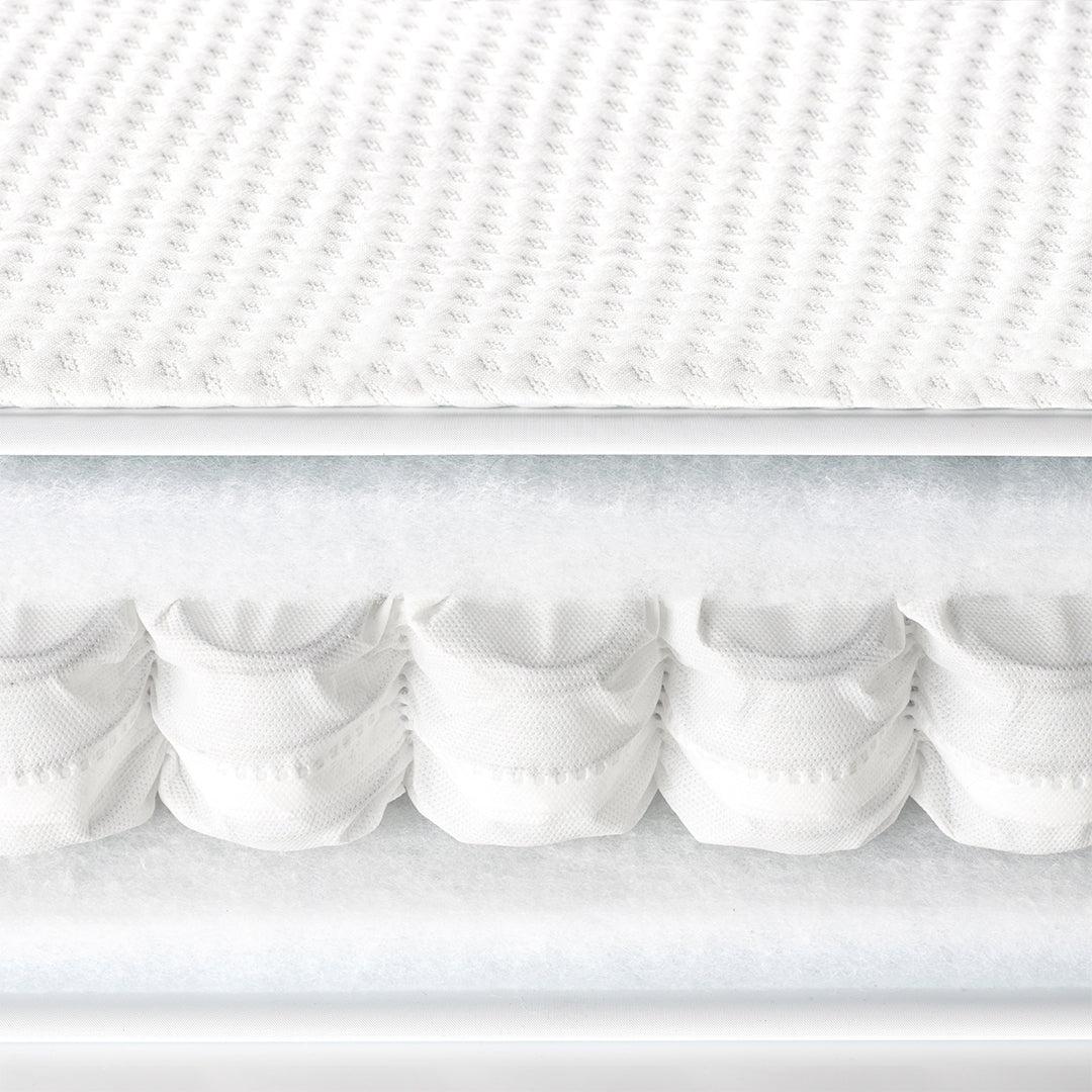 Gaia Baby Serena Cot Bed Mattress - White - Image 3