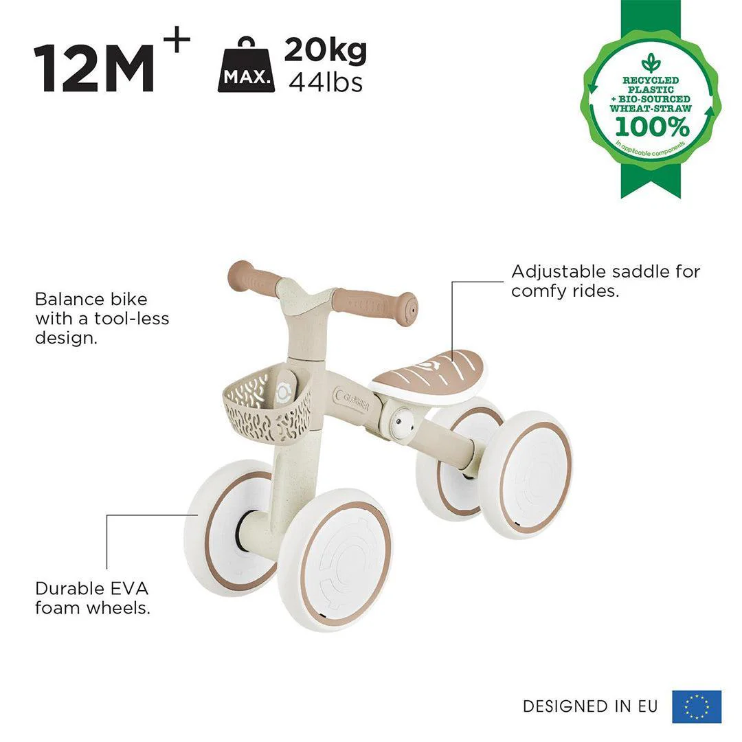 Globber Learning Bike Eco - Coconut - Image 2