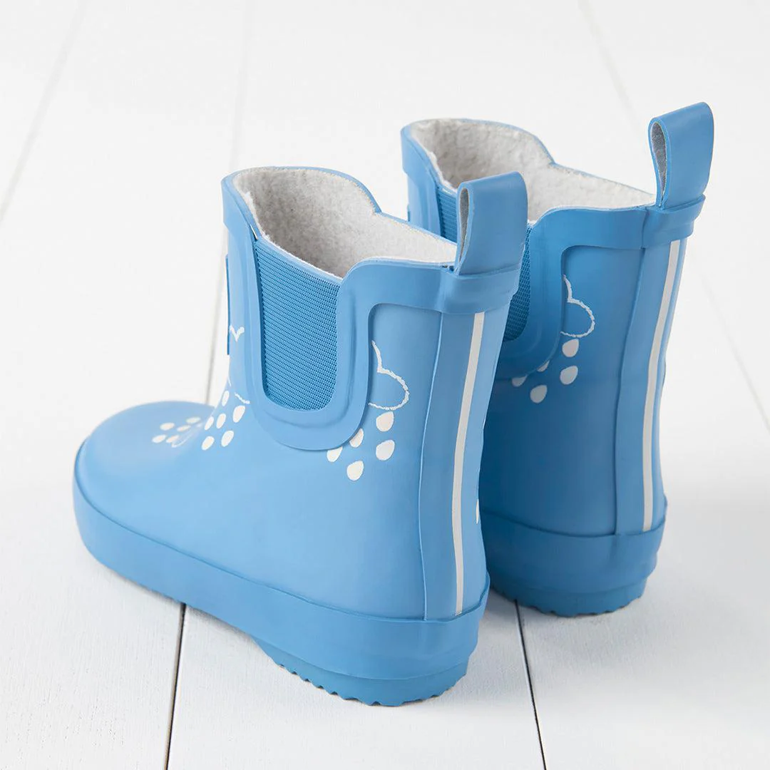 Grass & Air Shortie Adventure Boot With Bag - Cornflower Blue - Image 4