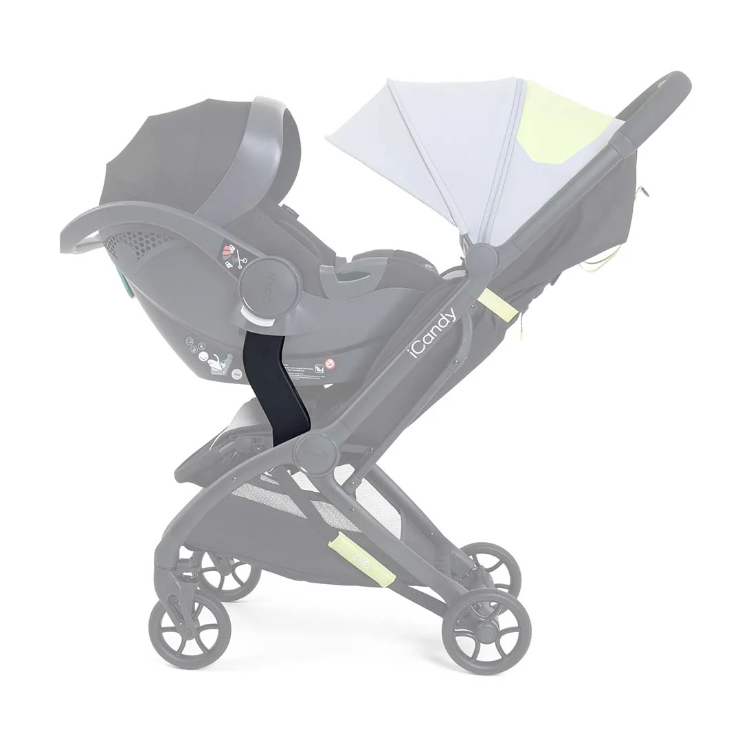 iCandy Pip Car Seat Adaptors - Black - Image 2