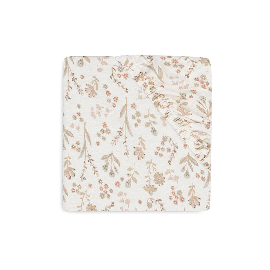 Jollein Fitted Sheet Jersey - Bloomy - Image 3