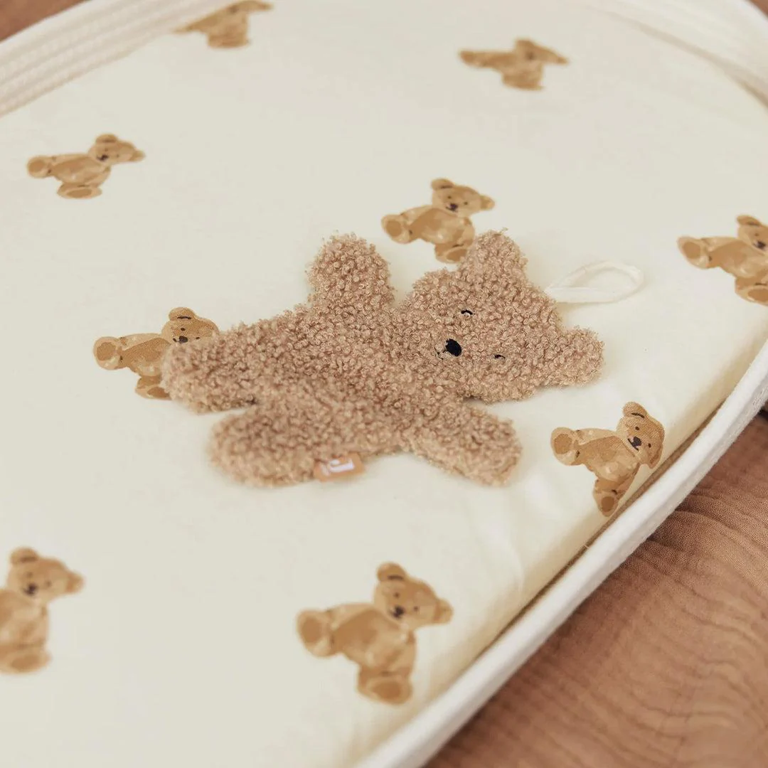 Jollein Pacifier Cloth - Teddy Bear Biscuit - Image 3