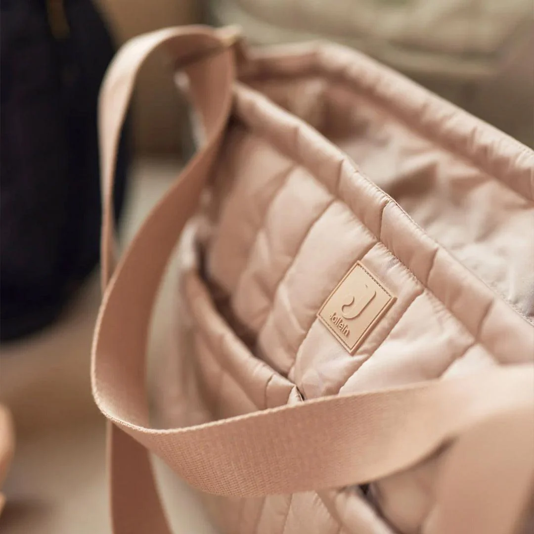 Jollein Puffed Stroller Organizer - Biscuit - Image 3