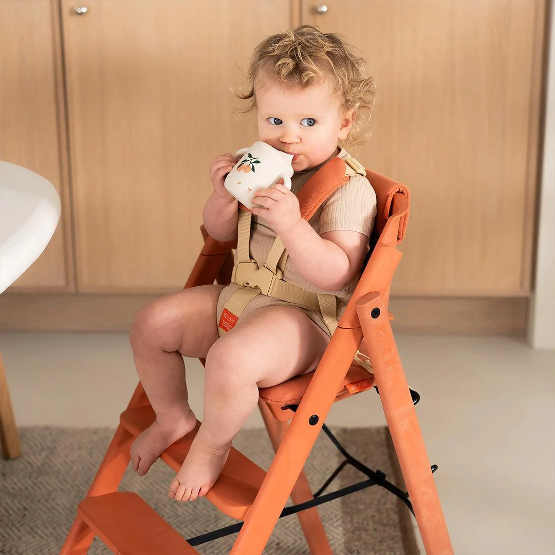 KAOS KLAPP® Jr Harness & Cushion Set - Terracotta Pink - Image 2