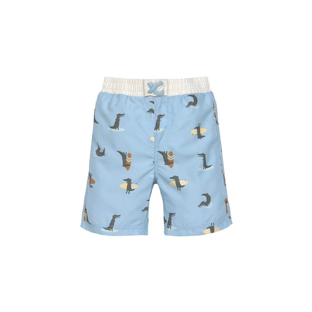 Lassig Board Shorts - Sky Blue - Crocodile