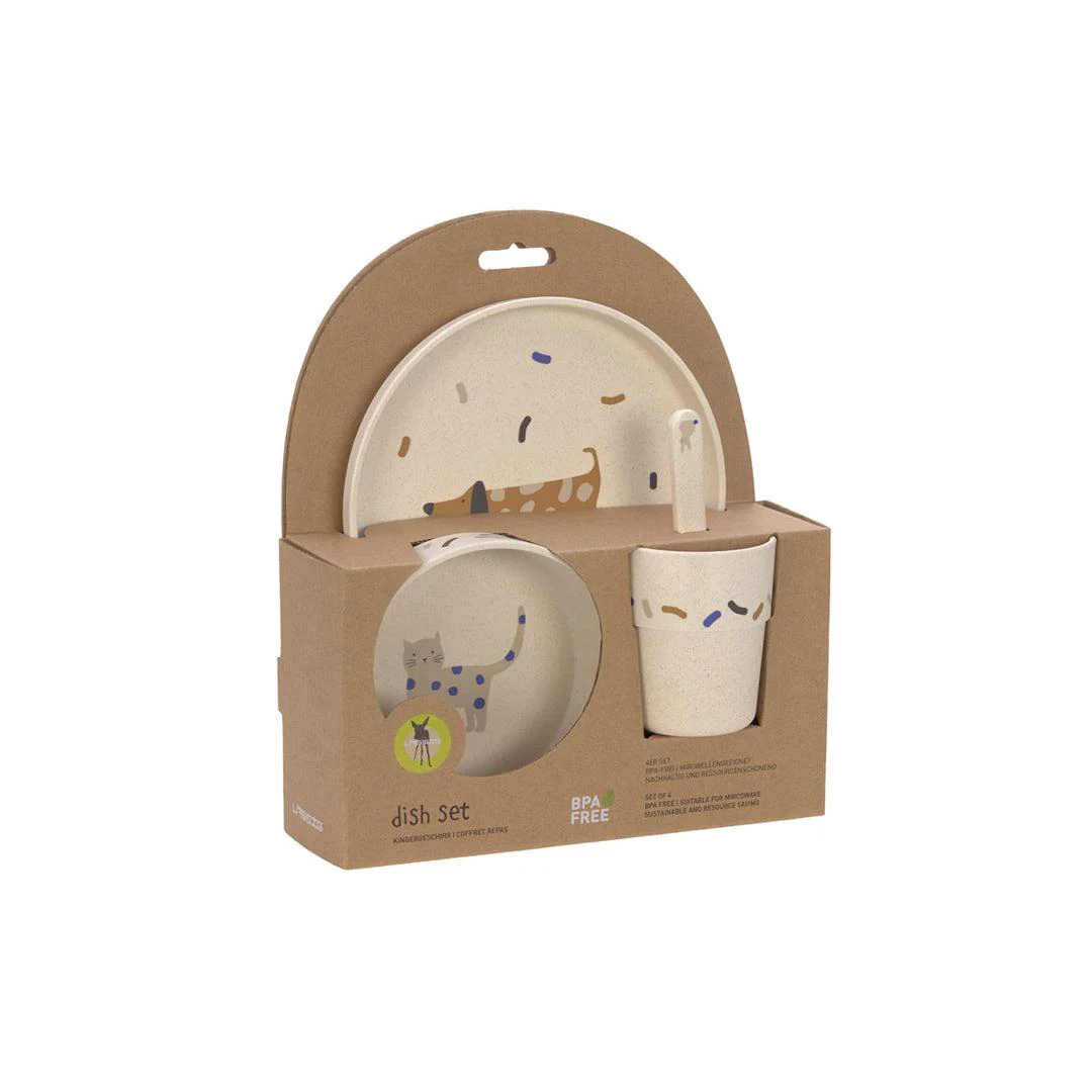 Lassig Dish Set Cellulose - Little Mateys - Royal Blue - Image 4