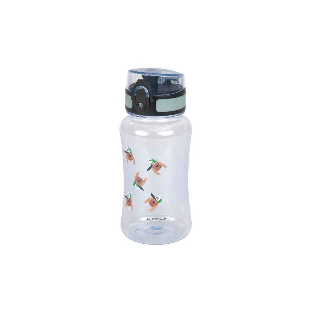 Lassig Drinking Bottle Tiny Team - Dog - Blue