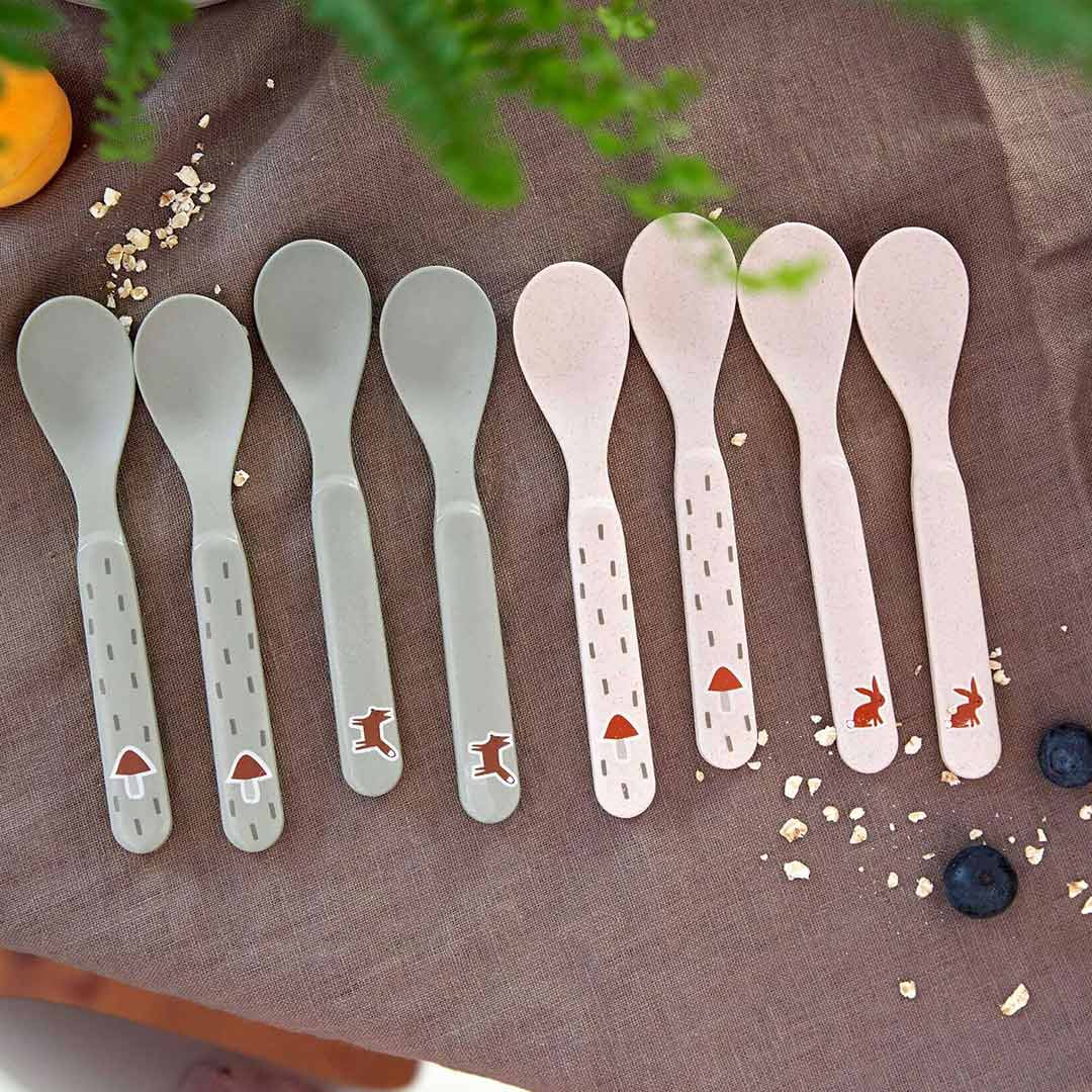 Lassig Spoon Set - Little Forest Rabbit - 4 Pack - Image 2