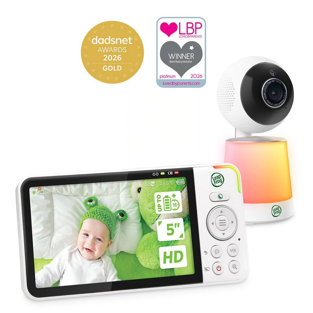 LeapFrog LF4915HD 5" Wi-Fi Pan & Tilt Monitor - White - Image 3