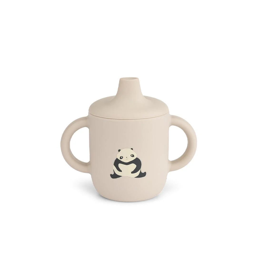 Liewood Neil Sippy Cup - Panda / Sandy