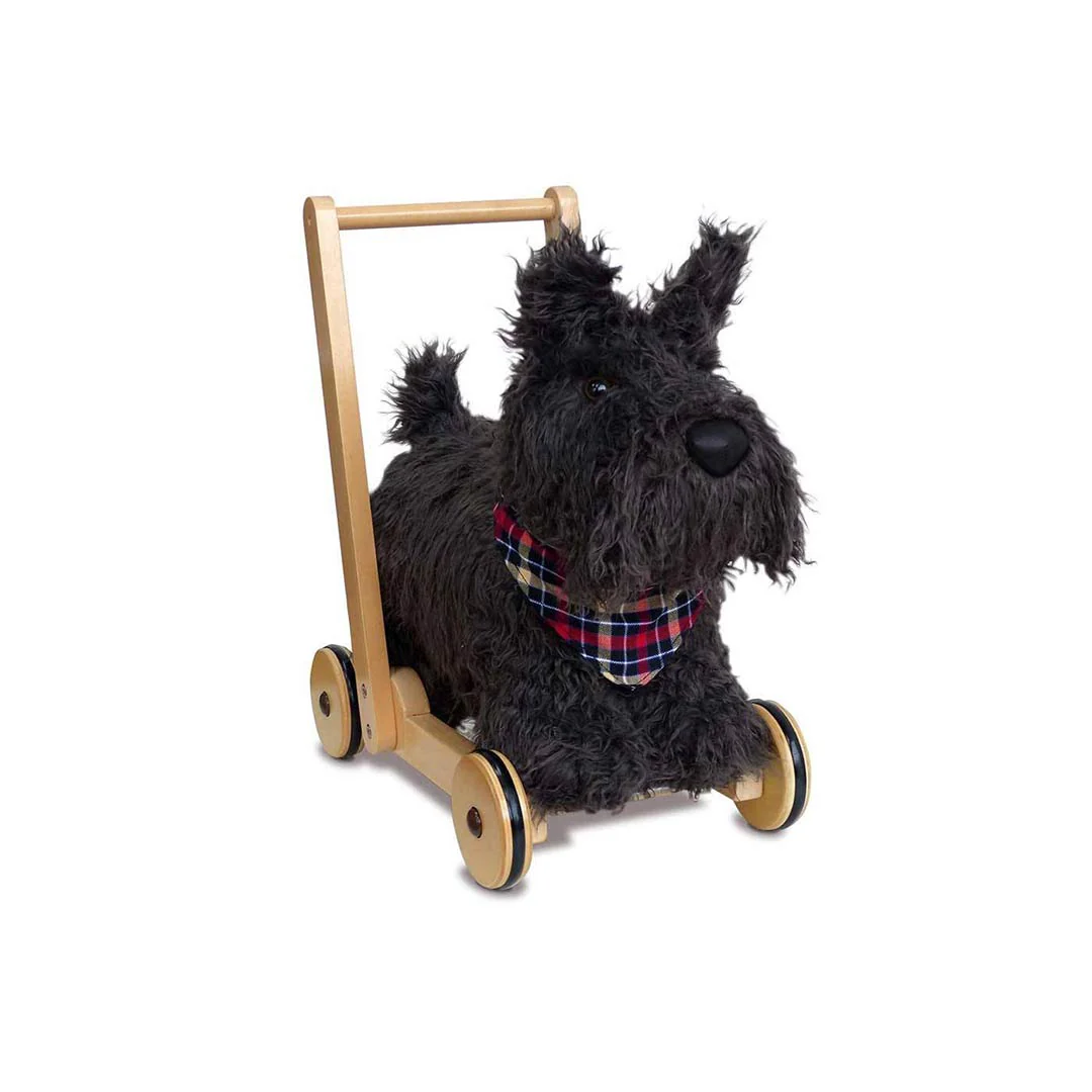 Little Bird Told Me - Push-Along Dog - Scottie (12m+)