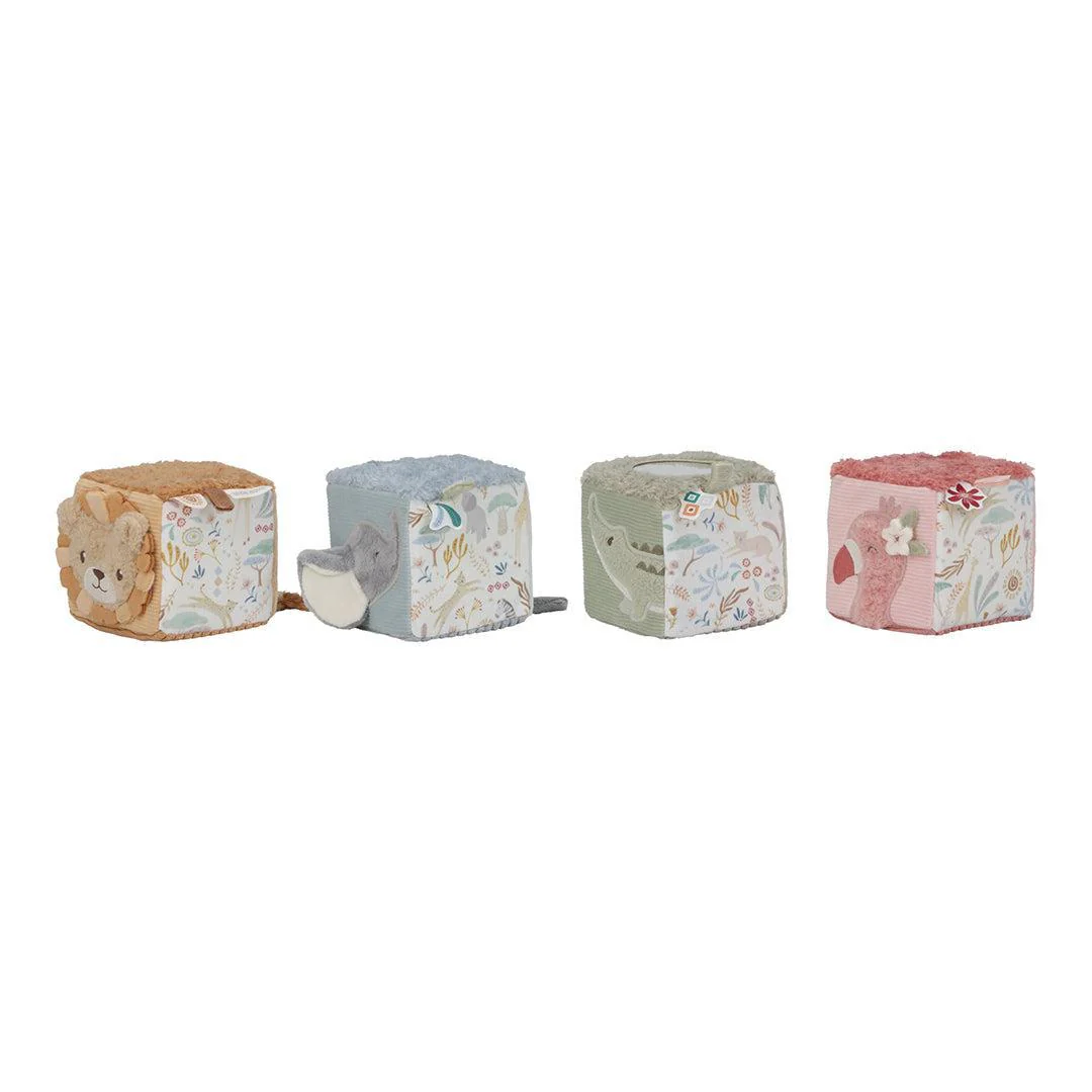 Little Dutch Soft Block Set - Safari Friends - Image 8