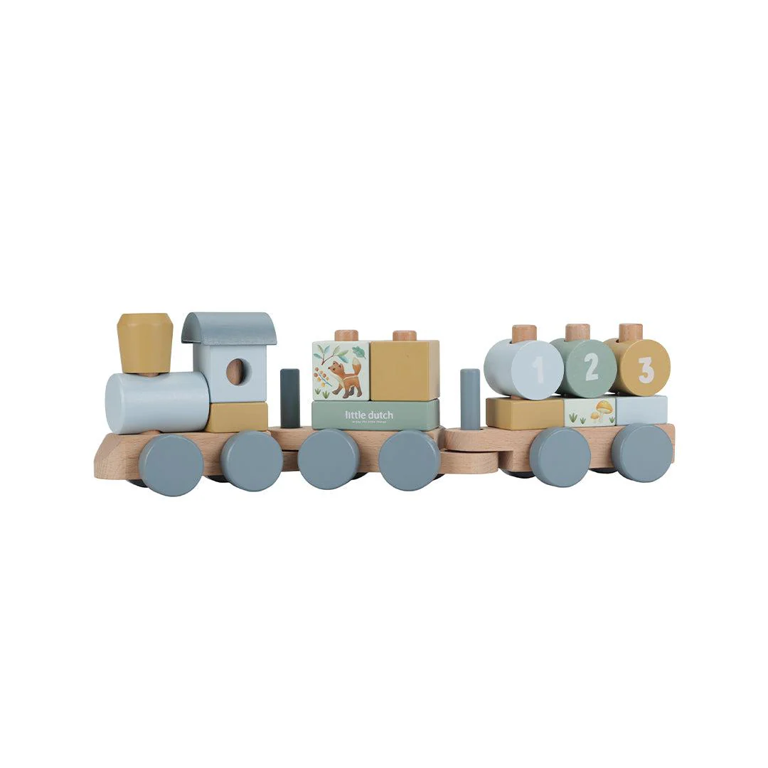 Little Dutch Stacking Train - Forest Friends