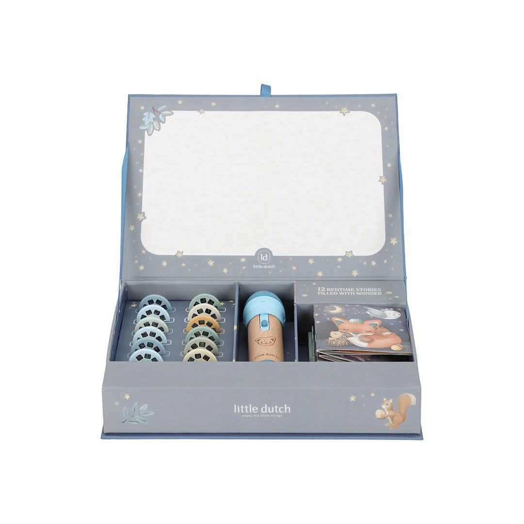 Little Dutch Stories Projector Torch - Blue
