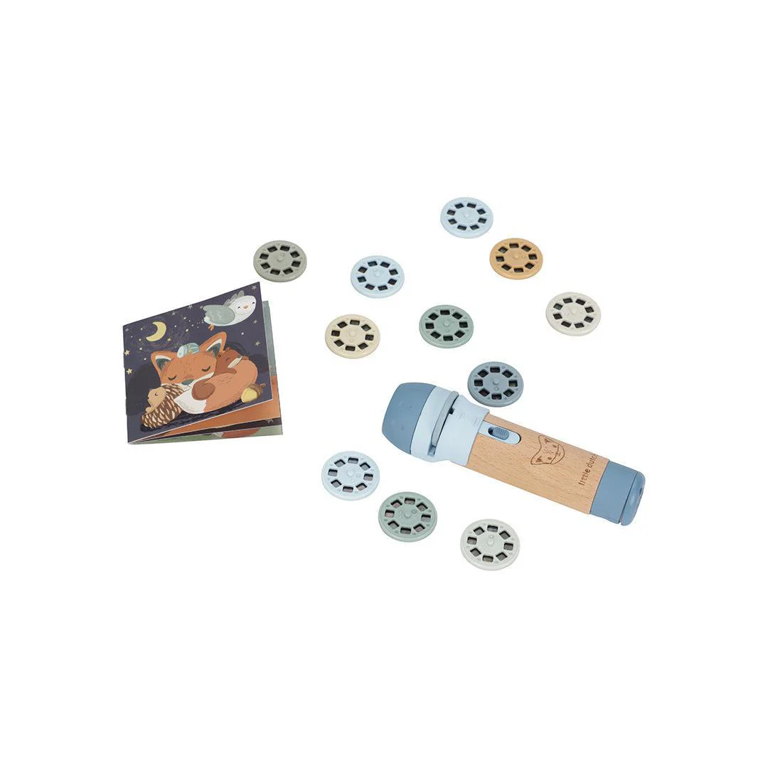 Little Dutch Stories Projector Torch - Blue - Image 4