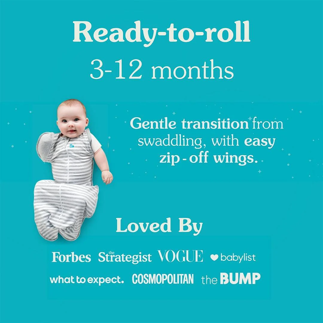 Love to Dream Swaddle Up Transition Bag (2.5 Tog) - Bees Olive - Image 4