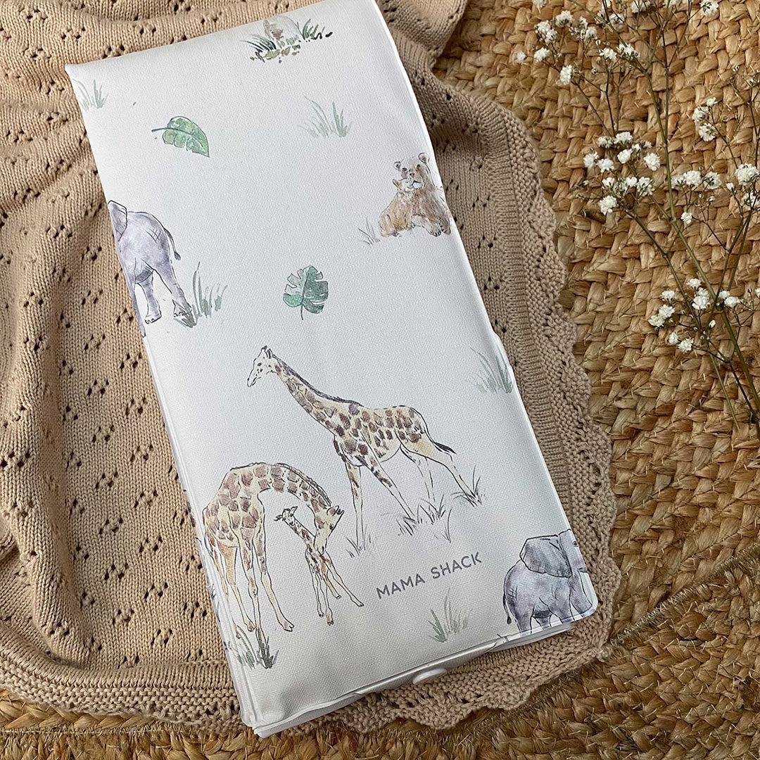 Mama Shack Foldable Travel Mat - Sweet Safari - Image 2