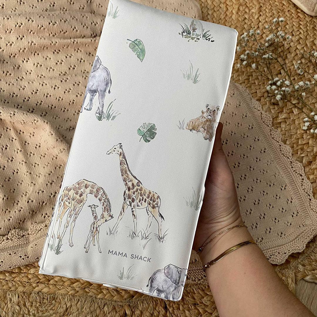 Mama Shack Foldable Travel Mat - Sweet Safari - Image 3